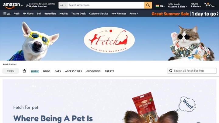 Fetch Pet Products